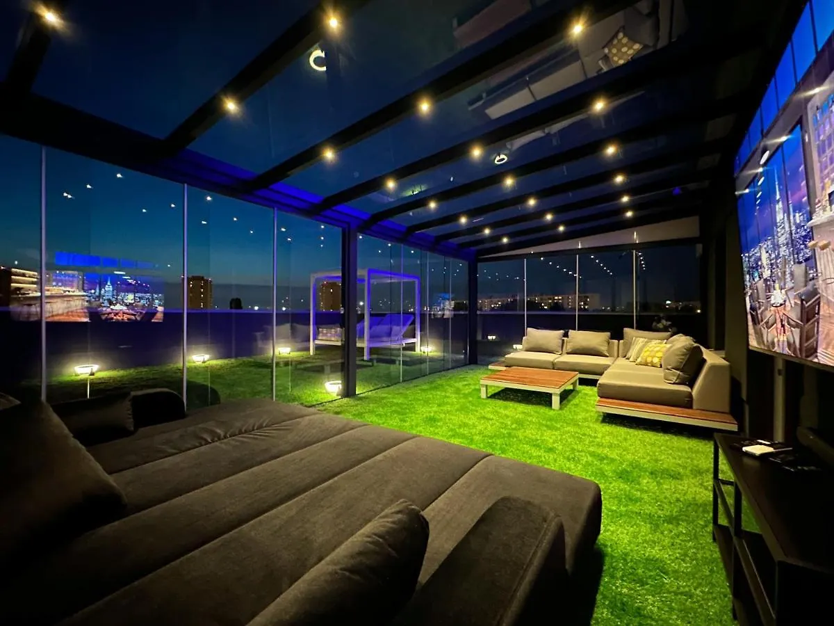 아파트 Luxury Apartament Z Duzym Tarasem - Park City 포즈난 폴란드