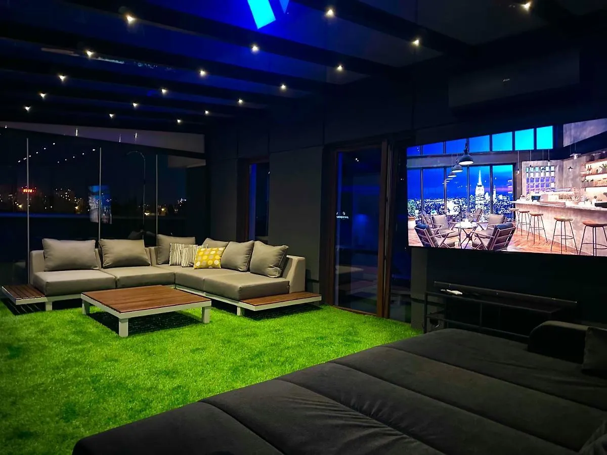 Luxury Apartament Z Duzym Tarasem - Park City 포즈난 아파트